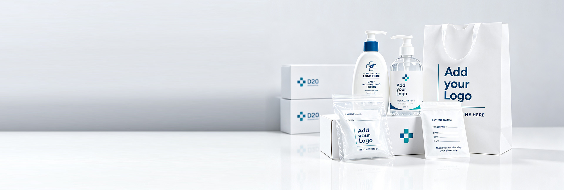 One stop pharmacy supplies and customized promotional products